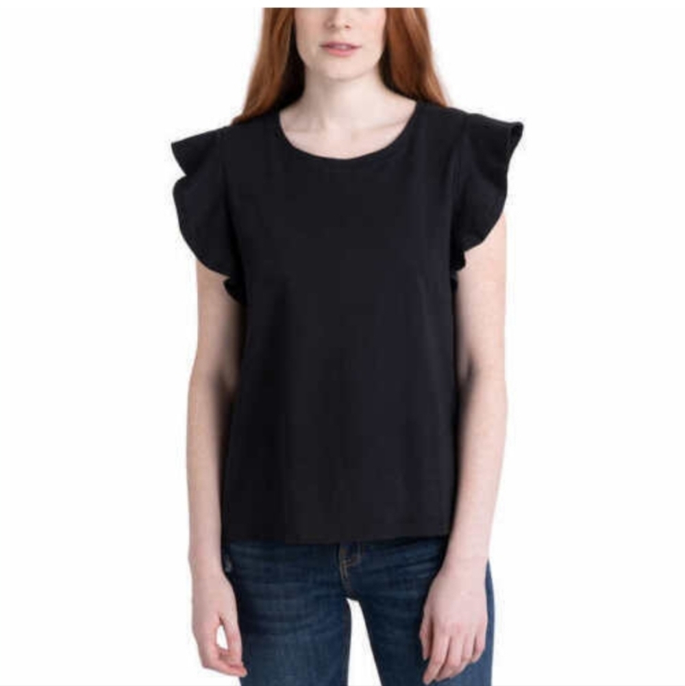 Joe Fresh black top, Size medium